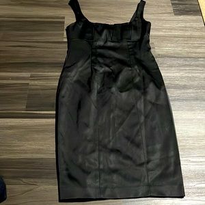 David moister size 4black dress